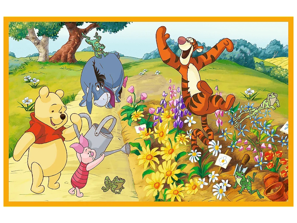 Пазл Trefl Disney Winnie The Pooh День в саду, 48 деталей