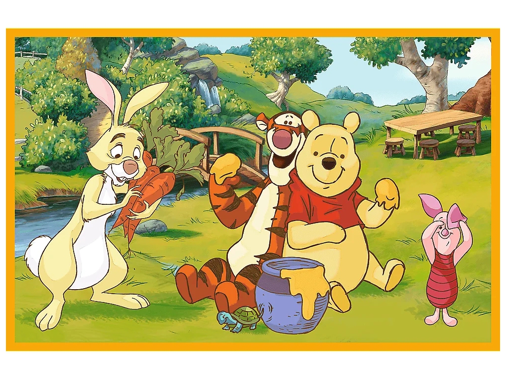 Пазл Trefl Disney Winnie The Pooh День в саду, 48 деталей