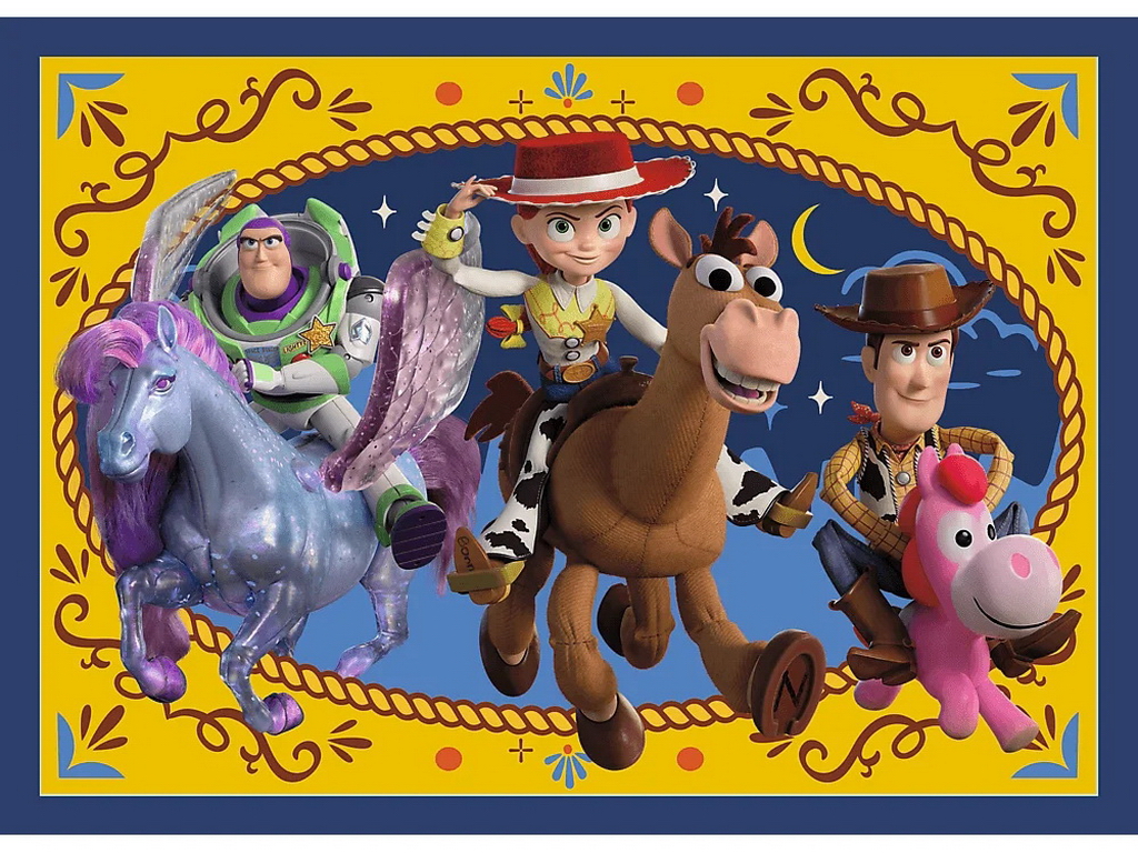 Пазл Trefl Toy Story 5 Время игрушек 4 в 1, 352 детали