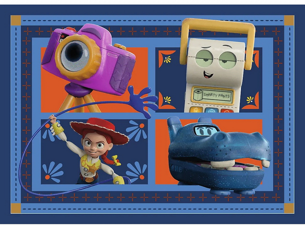 Пазл Trefl Toy Story 5 Время игрушек 4 в 1, 352 детали