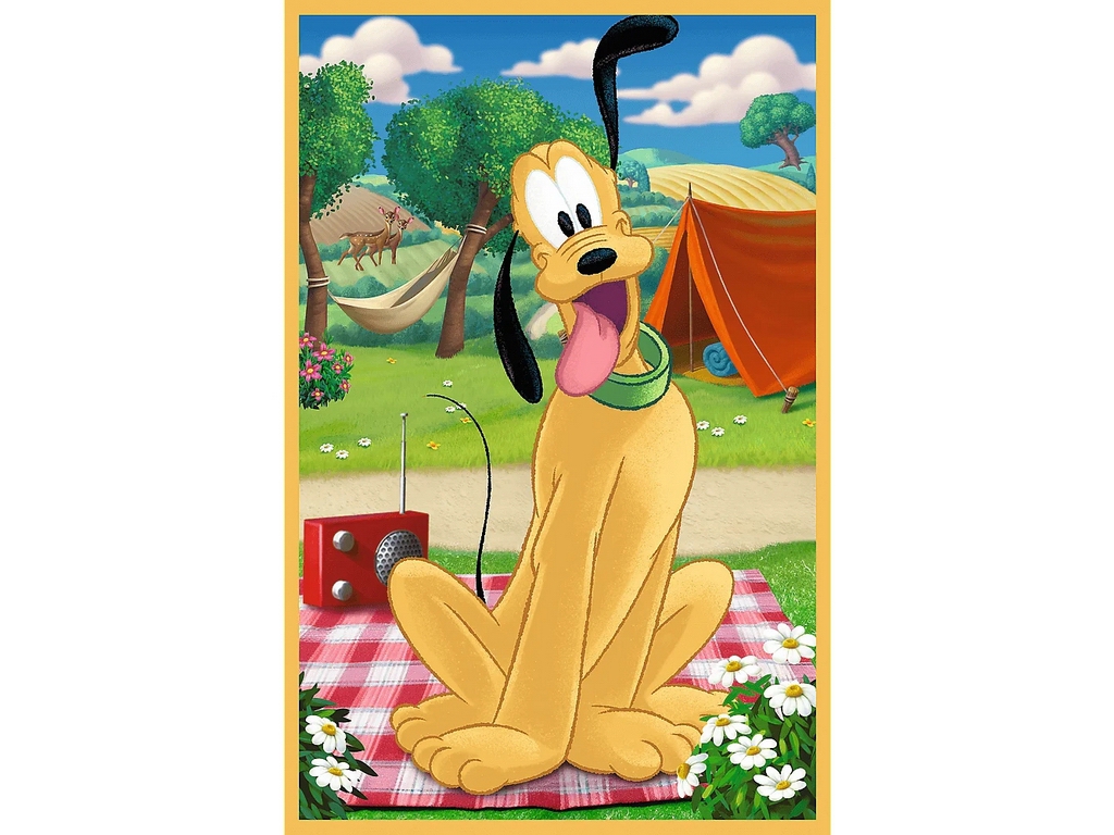 Пазлы 3 в 1 Trefl Mickey and Friends Мышь на празднике, 3х50 элементов