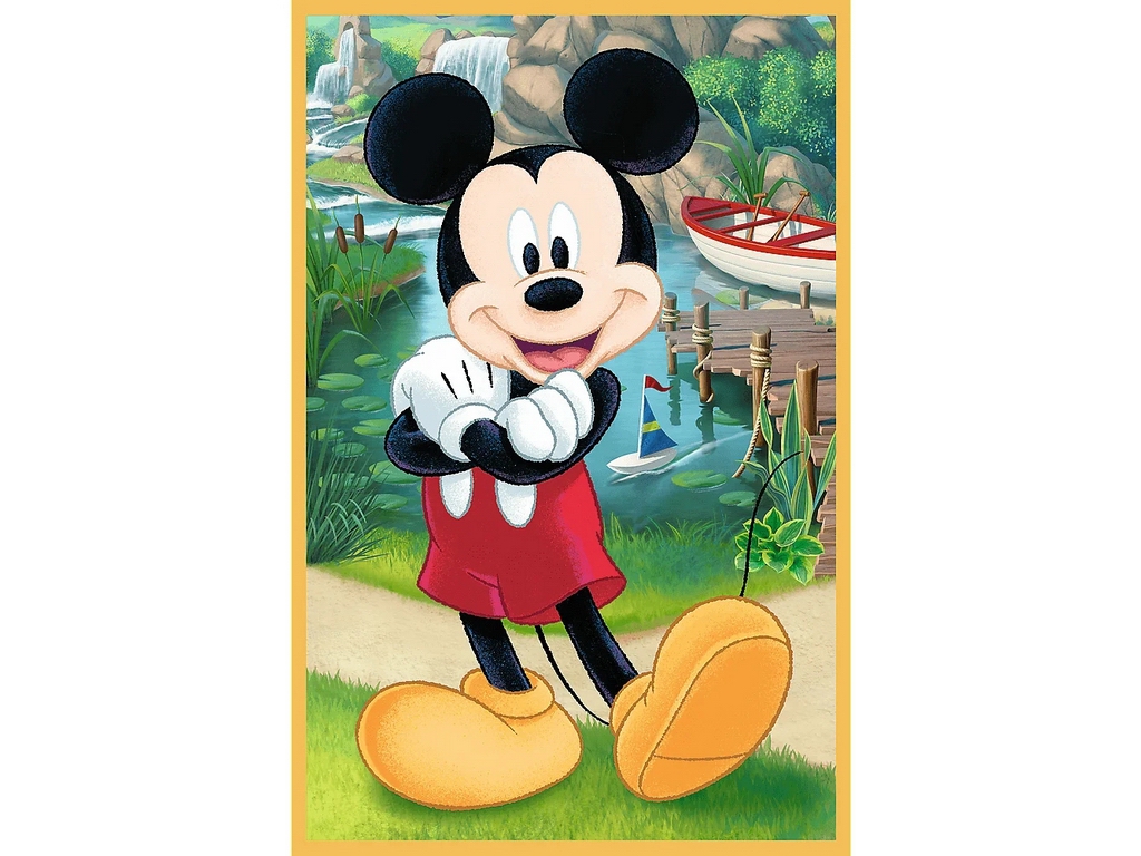 Пазлы 3 в 1 Trefl Mickey and Friends Мышь на празднике, 3х50 элементов