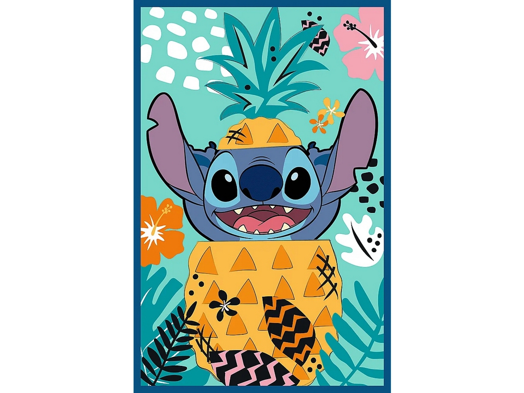 Пазлы 3 в 1 Trefl Lilo and Stitch Мир Стич, 3х80 элементов