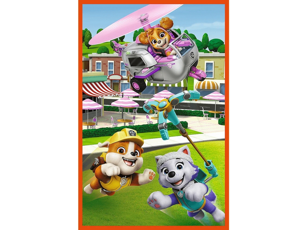 Пазлы 3 в 1 Trefl Paw Patrol Собачья банда, 3х80 элементов