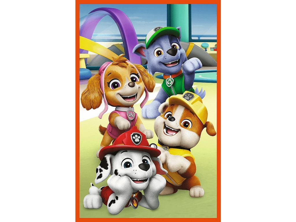 Пазлы 3 в 1 Trefl Paw Patrol Собачья банда, 3х80 элементов