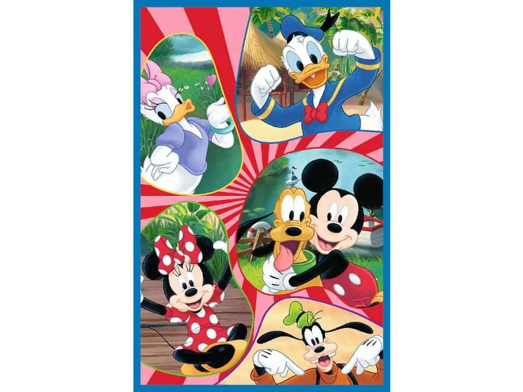 Пазли 3 в 1 Trefl Mickey and Friends Команда Міккі Мауса, 3х80 елементів