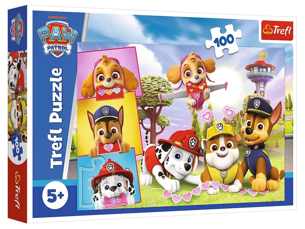 Пазл Trefl Baby Classic Paw Patrol Милые собачки, 3, 4, 5, 6 элементов