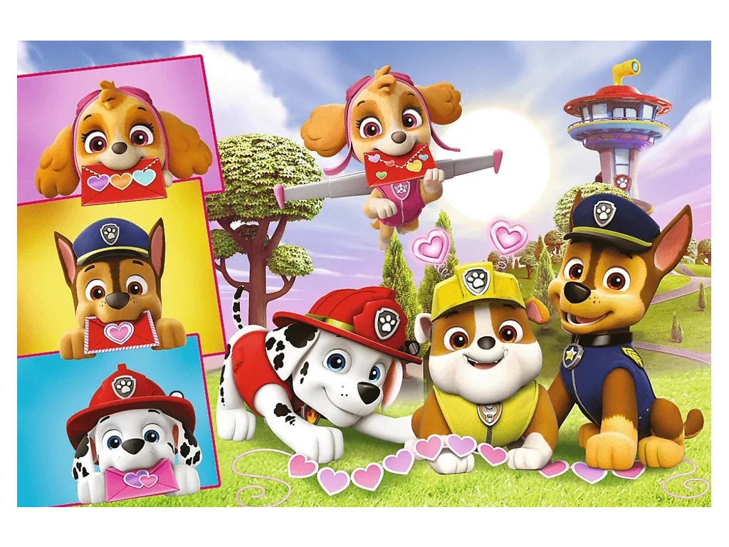 Пазл Trefl Baby Classic Paw Patrol Милые собачки, 3, 4, 5, 6 элементов
