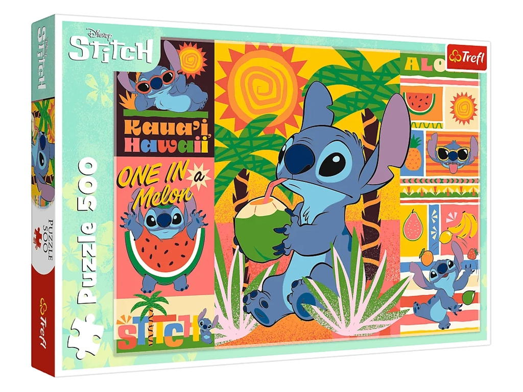 Пазлы Trefl Lilo and Stitch Каникулы со Стичом, 500 элементов