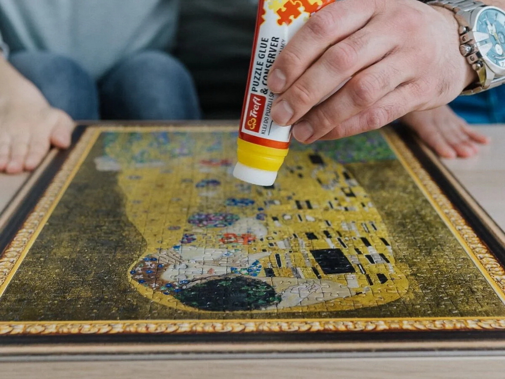Пазлы Trefl Art Поцелуй Густав Климт, 500 элементов