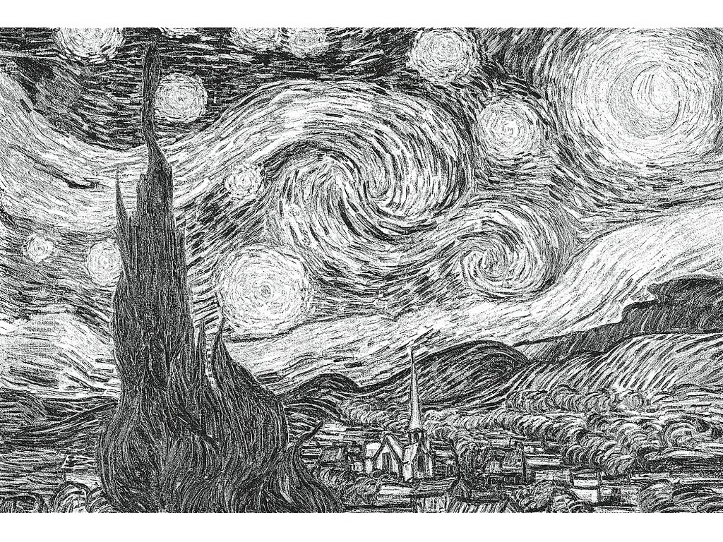 Пазлы Trefl Art Звездная ночь, 500 элементов