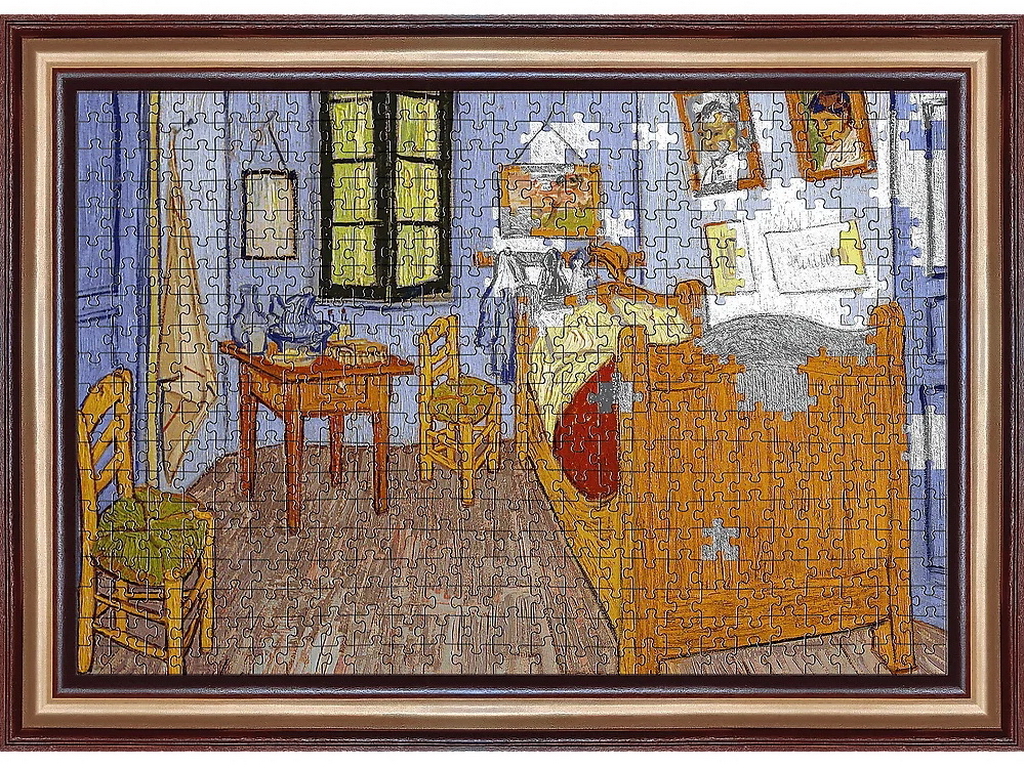 Пазлы Trefl Art Винсент Ван Гог Спальня, 500 элементов