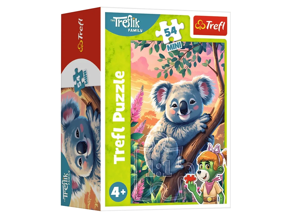 Пазлы Trefl Mini Мир животных, 54 элемента, Trefl 19407
