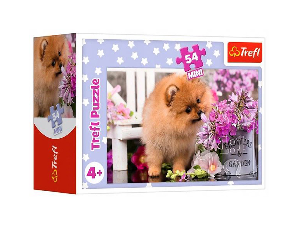 Пазлы Trefl Mini Милые животные, 54 элемента, Trefl 19735