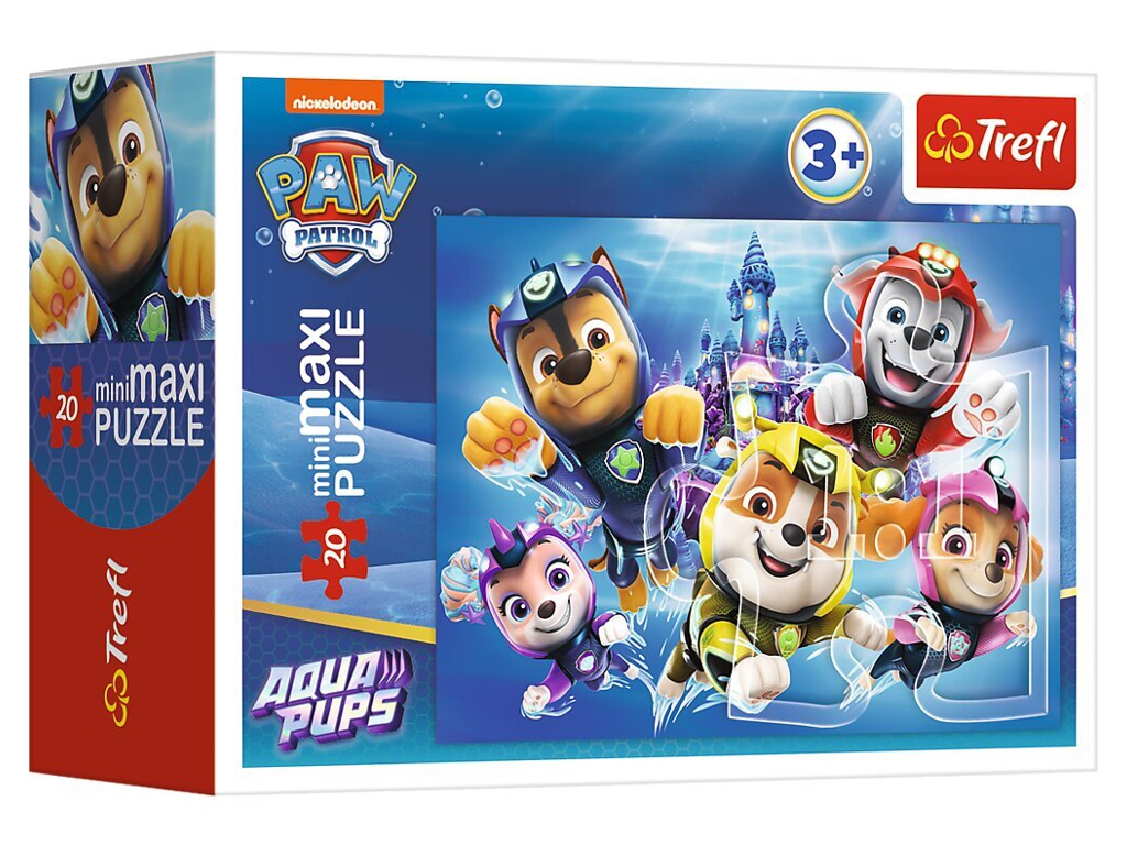 Пазлы Trefl Mini Maxi Paw Patrol, 20 элементов, Trefl 21147