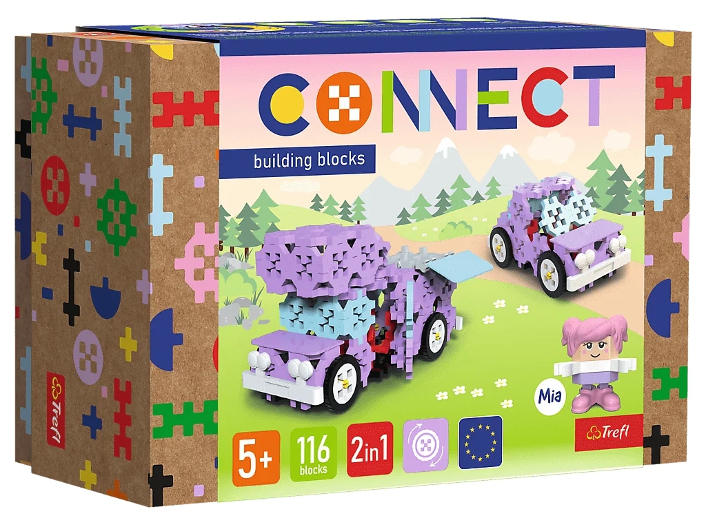 Конструктор Trefl Connect Авто, 116 елементів