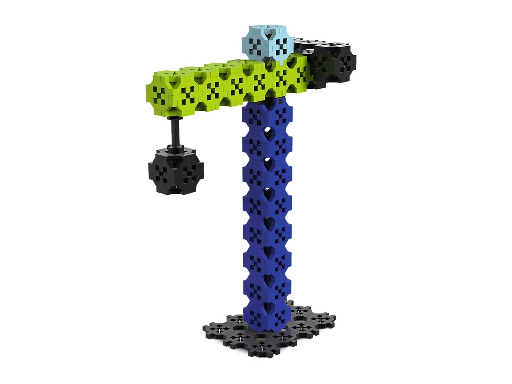 Конструктор 3в1 Trefl Connect Грузовик и строительная площадка, 281 элемент