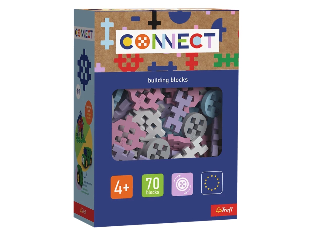 Конструктор Trefl Connect Girls, 70 элементов