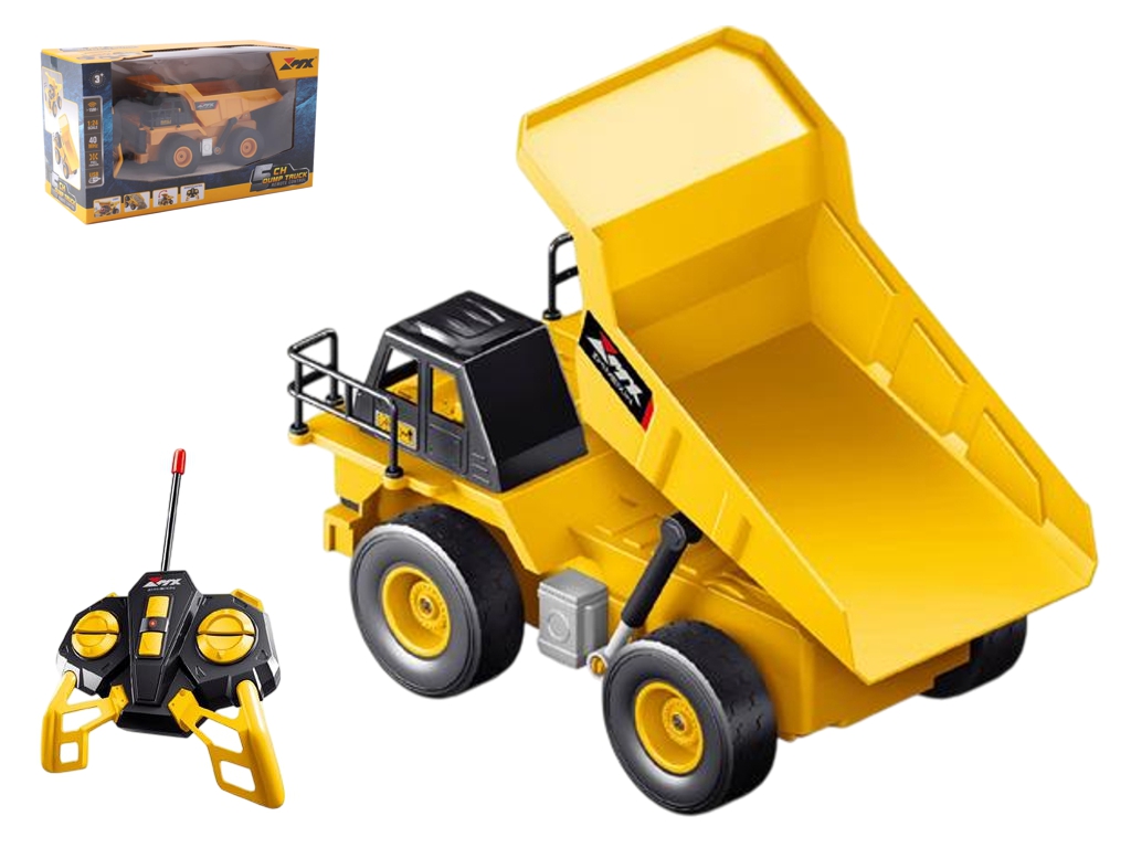 Самосвал на радиоуправлении MX 5 Channel Dump Truck, масштаб 1:24, звуковые эффекты