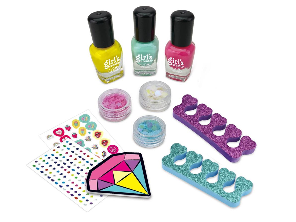 Ігровий beauty-набір 4 в 1 Girl’s Creator для манікюру, татуювань, зачісок і створення прикрас