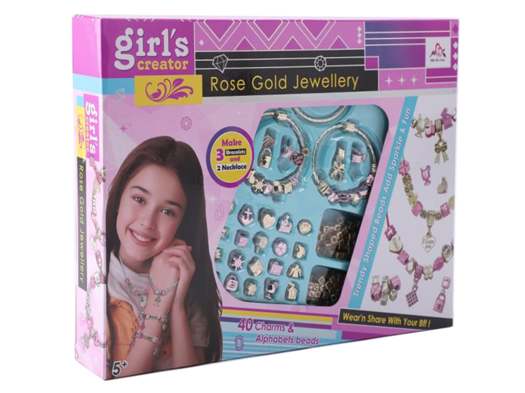Ігровий набір Girl’s Creator Rose Gold Jewellery для створення прикрас