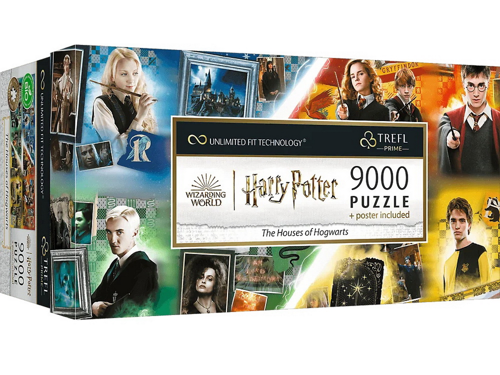 Пазл Trefl Prime UFT Harry Potter Дома Хогвартса, 9000 элементов