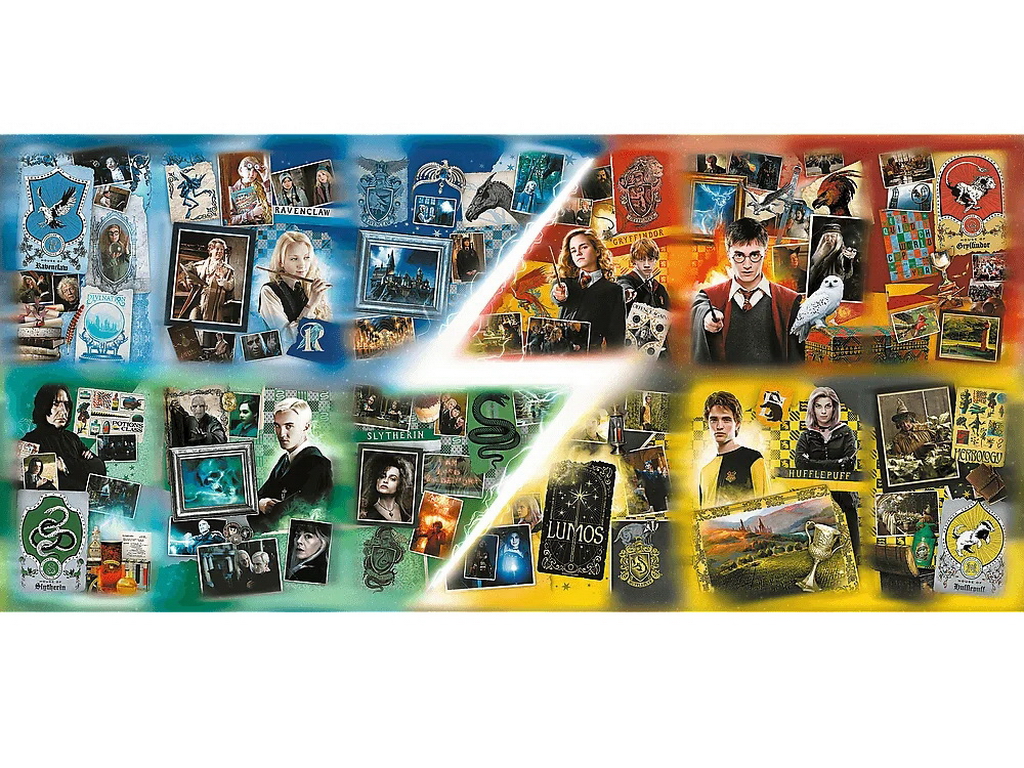 Пазл Trefl Prime UFT Harry Potter Дома Хогвартса, 9000 элементов