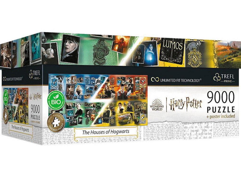 Пазл Trefl Prime UFT Harry Potter Дома Хогвартса, 9000 элементов