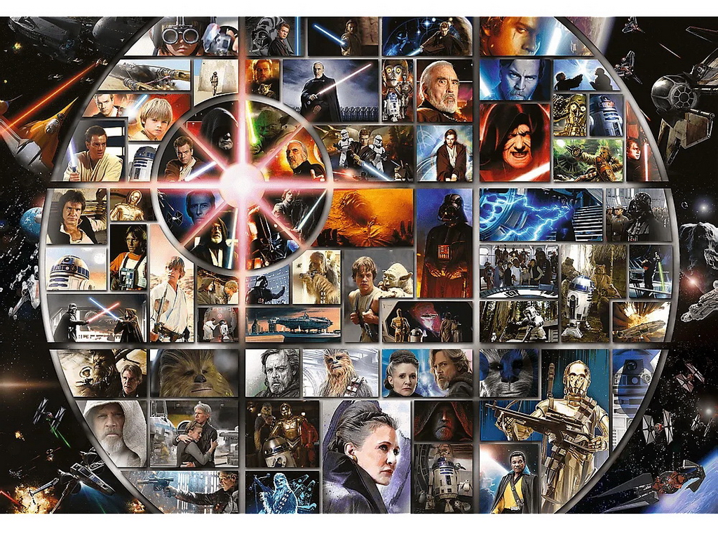 Пазл Trefl Prime UFT Star Wars Эпическая коллекция Вселенной, 13500 элементов