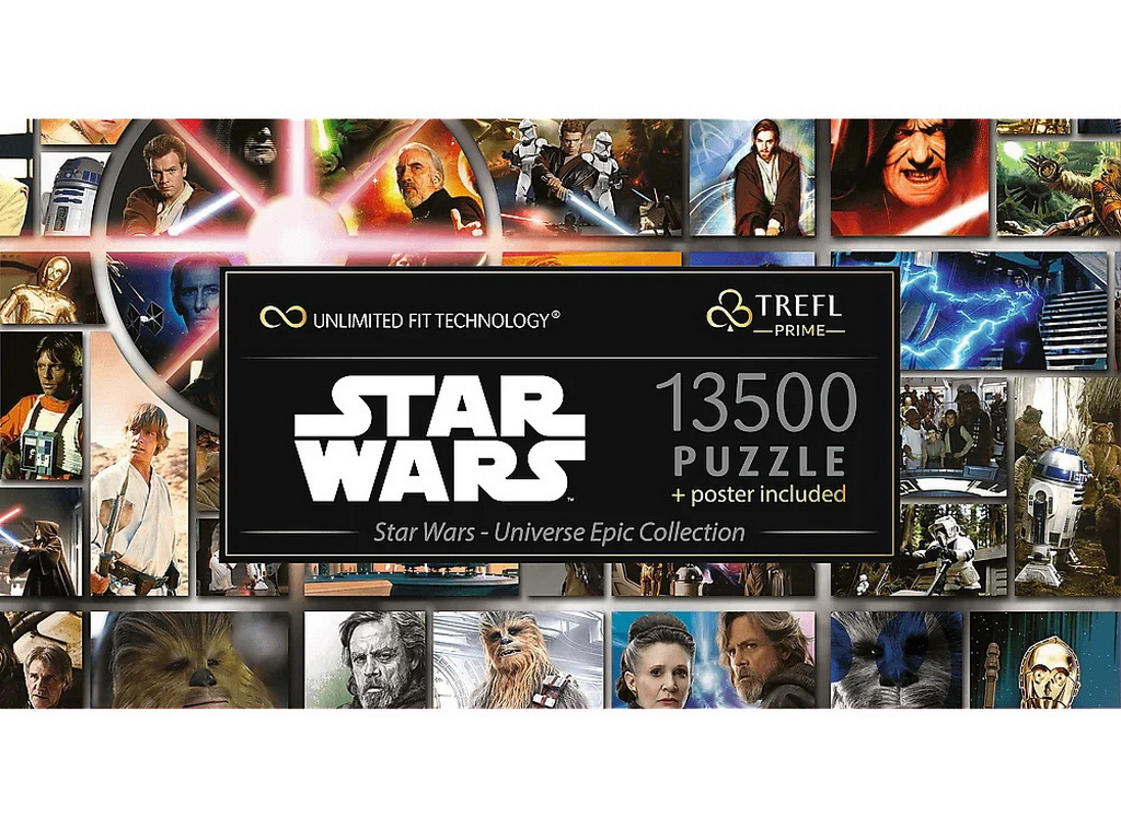 Пазл Trefl Prime UFT Star Wars Эпическая коллекция Вселенной, 13500 элементов