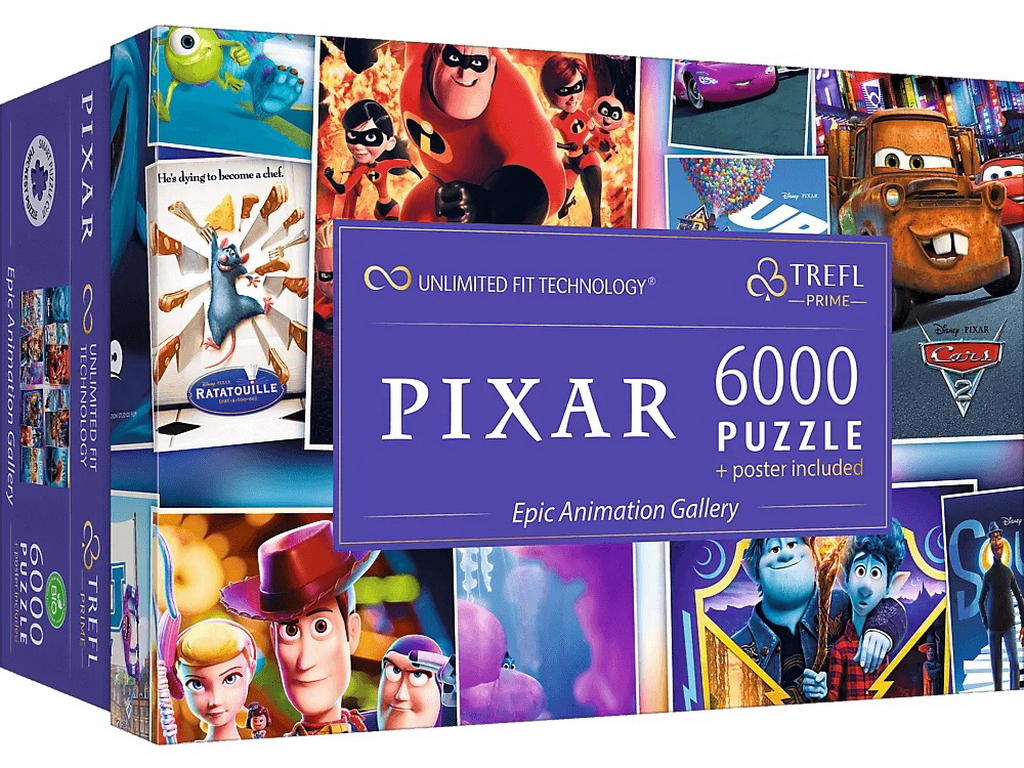 Пазл Trefl Prime UFT Pixar Галерея эпической анимации, 6000 элементов