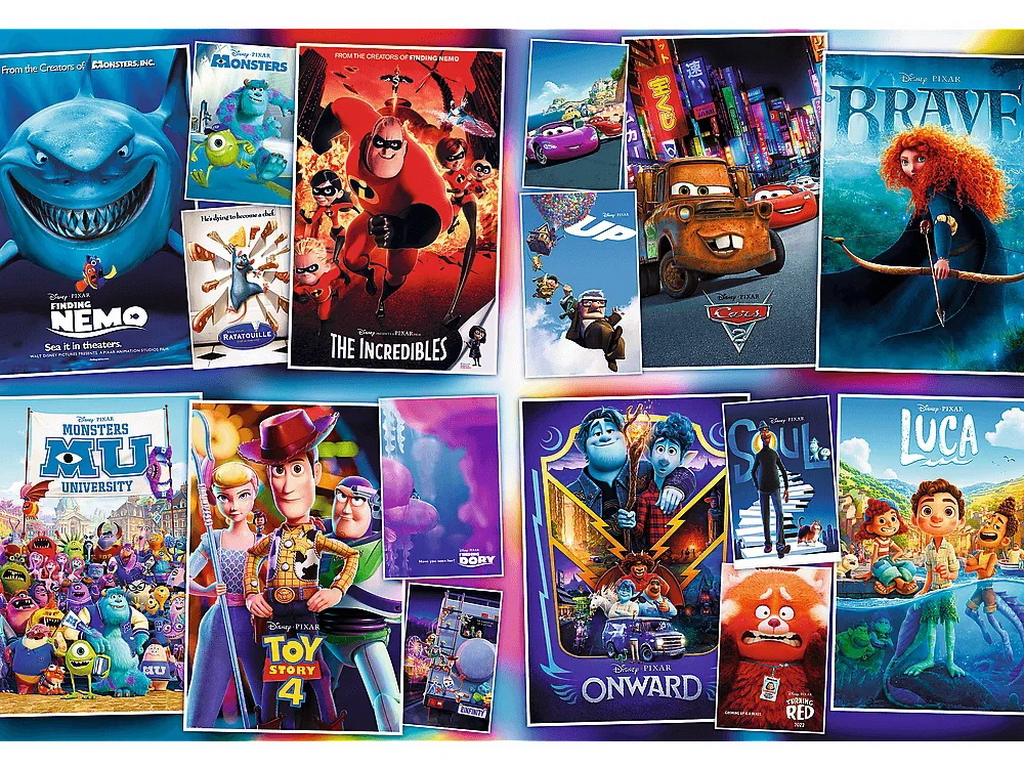Пазл Trefl Prime UFT Pixar Галерея эпической анимации, 6000 элементов