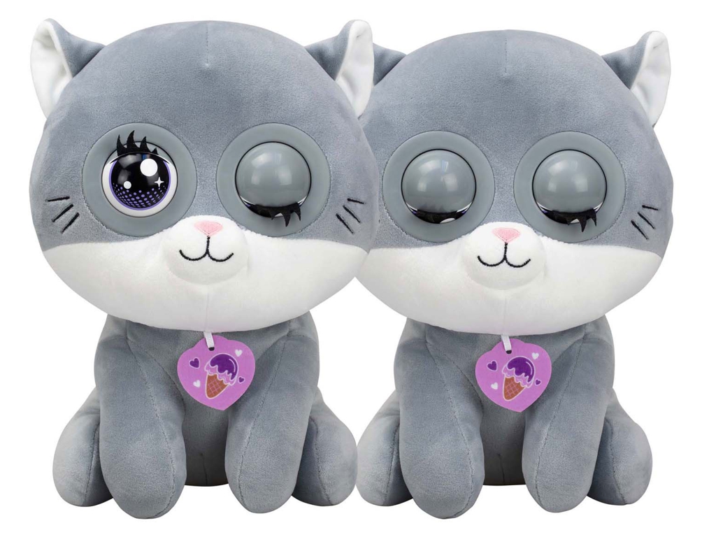 Интерактивная мягкая детская игрушка Котенок Winksies