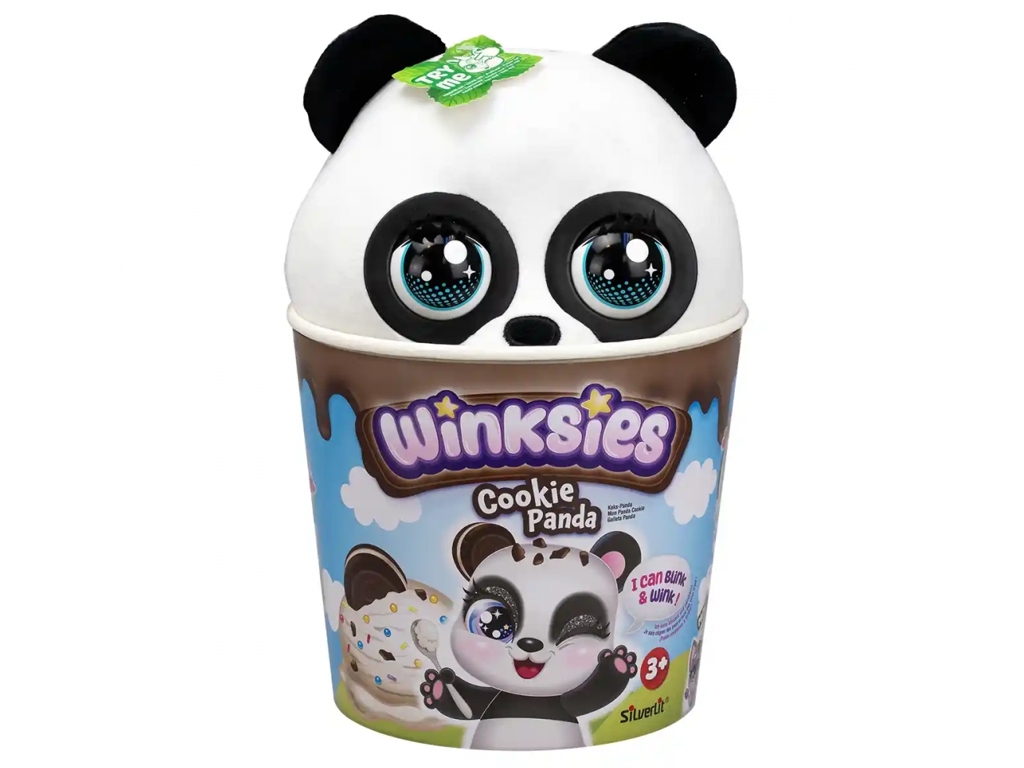 Інтерактивна м’яка іграшка Панда Silverlit Winksies