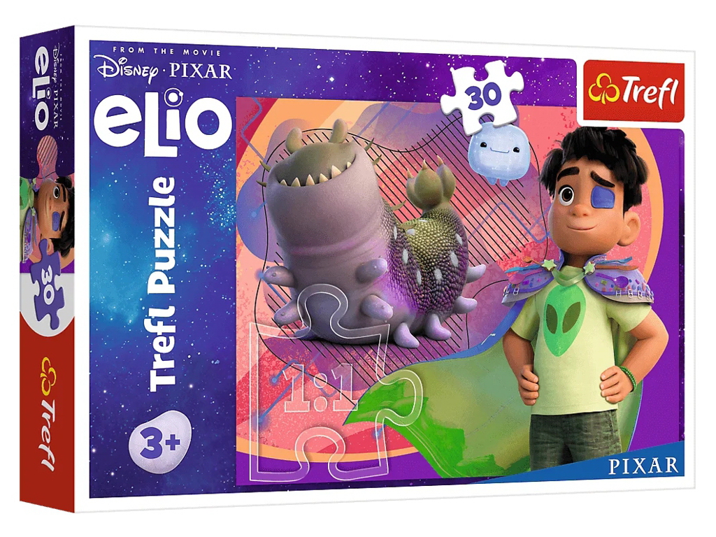 Набор пазлов "30" Treflik Счастливая семья и "30" Disney Elio Встречайте Элио, Trefl