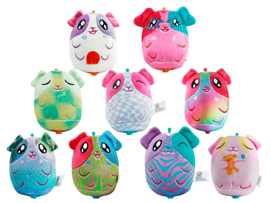 Набір м’яких іграшок-брелоків Cutie Pops, 3 шт