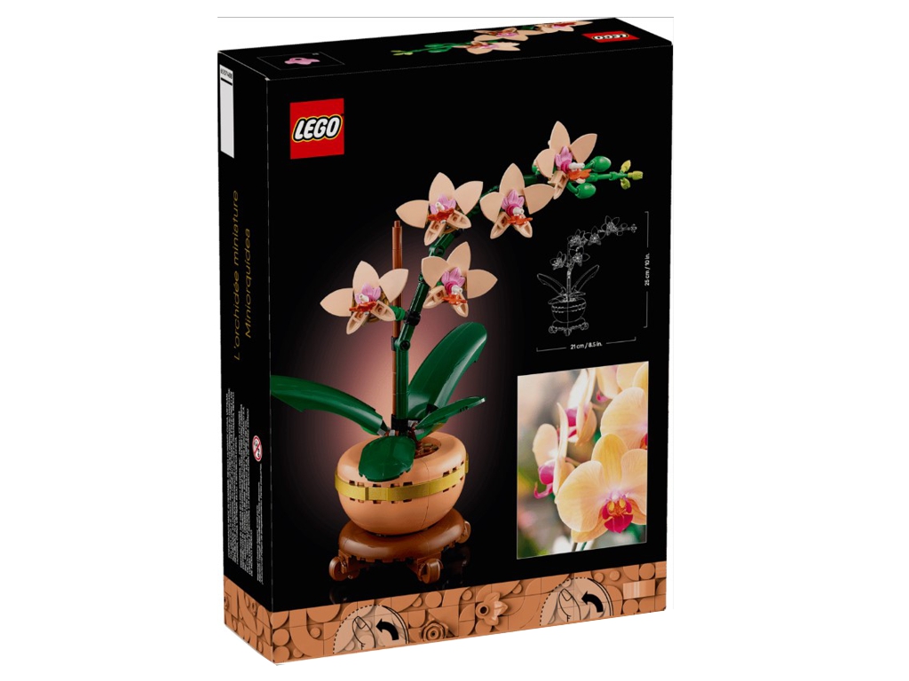 Конструктор LEGO Botanicals Миниорхидея, 274 детали