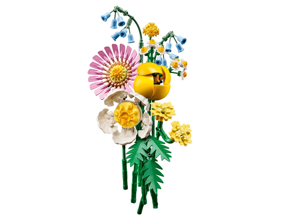 Конструктор LEGO Botanicals Мініатюрний сонячний букет, 373 деталей