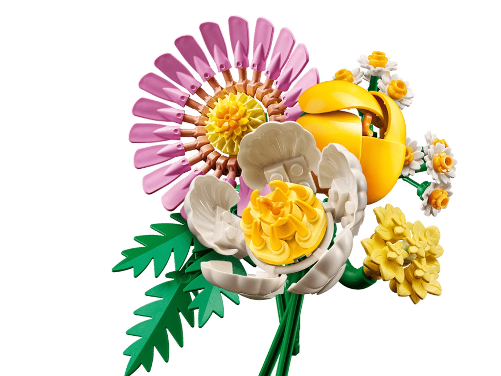 Конструктор LEGO Botanicals Мініатюрний сонячний букет, 373 деталей