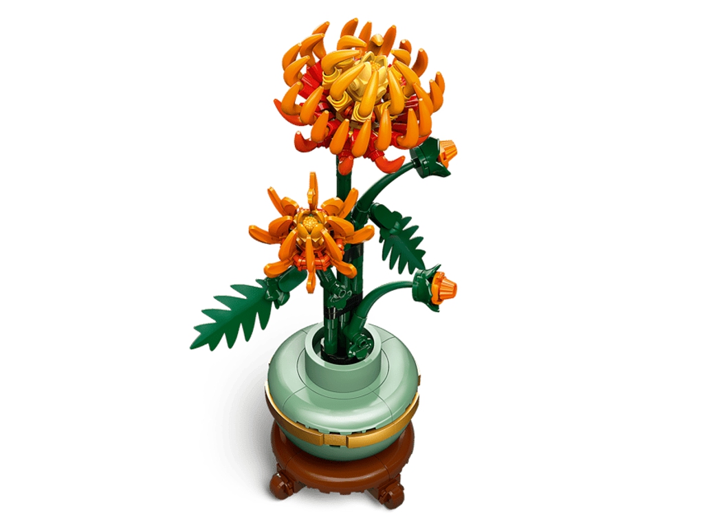 Конструктор LEGO Botanicals Хризантема, 278 деталей