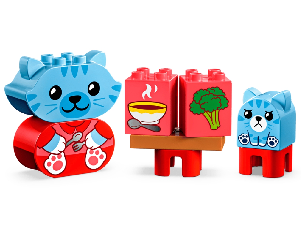Конструктор LEGO DUPLO My First Повседневные процедуры: Время ужина и сна, 28 деталей