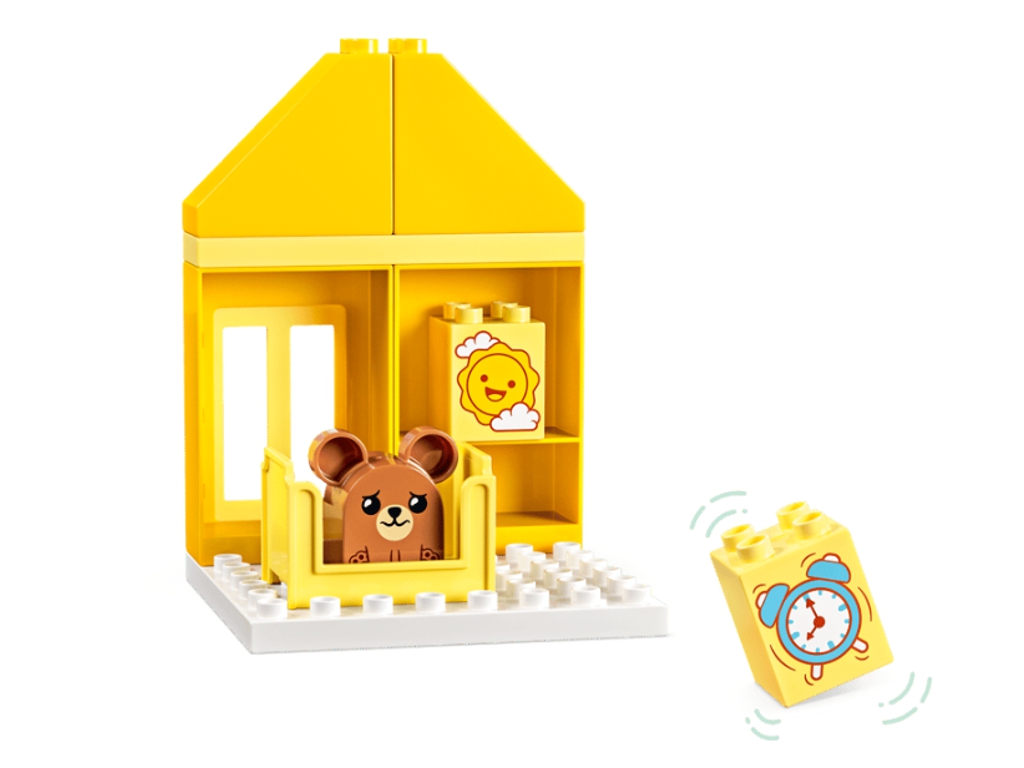 Конструктор LEGO DUPLO My First Повседневные процедуры: Время ужина и сна, 28 деталей
