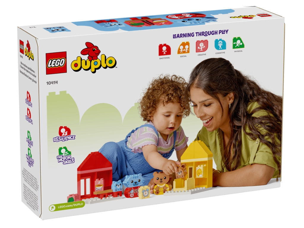 Конструктор LEGO DUPLO My First Повседневные процедуры: Время ужина и сна, 28 деталей