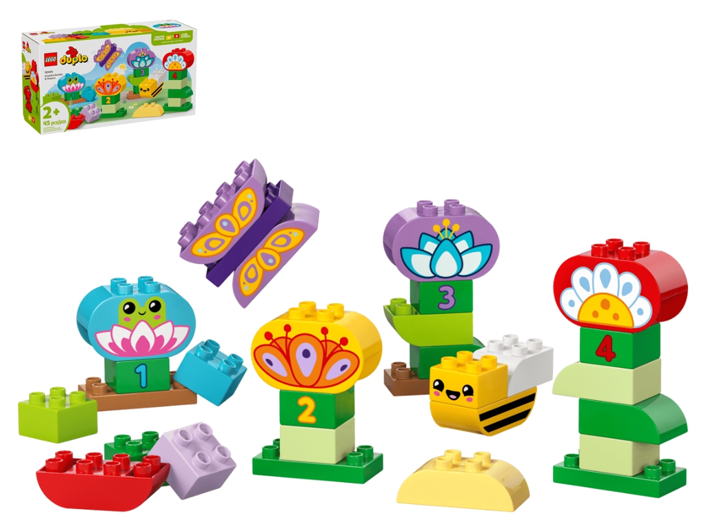 Конструктор LEGO DUPLO Town Творческий сад и цветы, 45 деталей