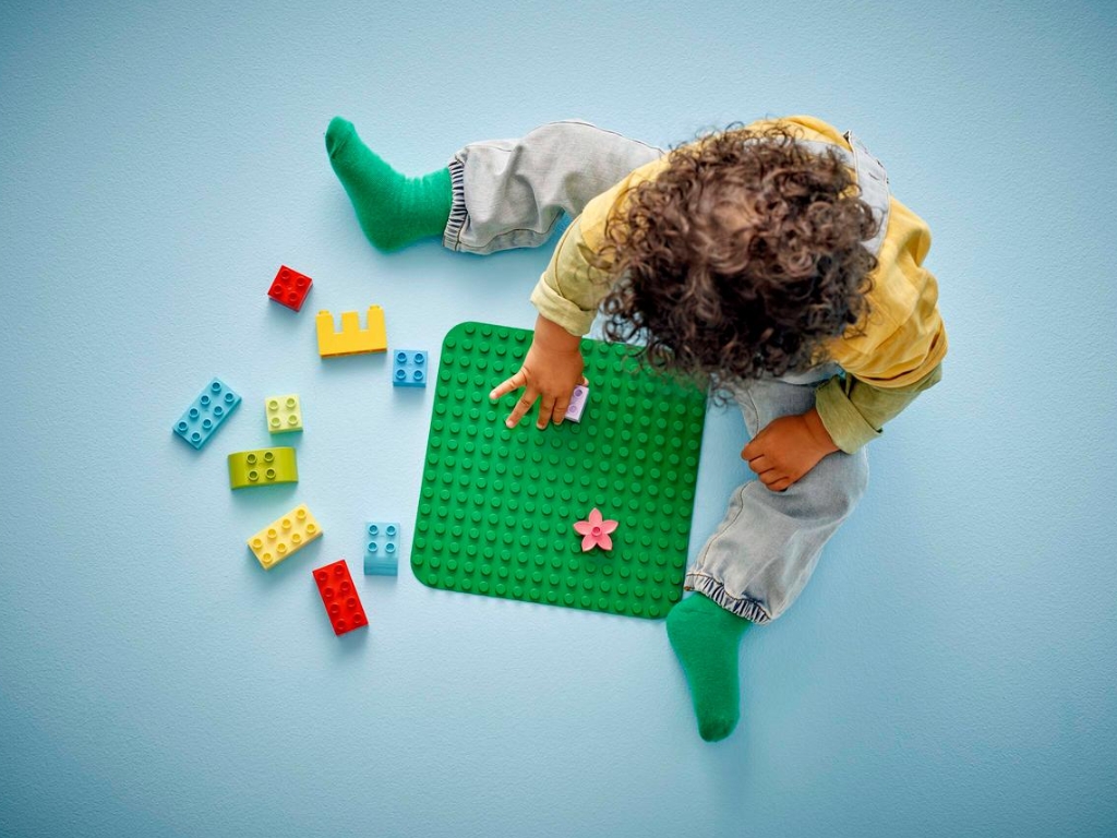 Строительная пластина LEGO DUPLO Classic зеленая, 1 деталь