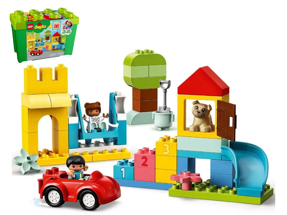 Конструктор LEGO DUPLO Classic Большая коробка с кубиками Deluxe