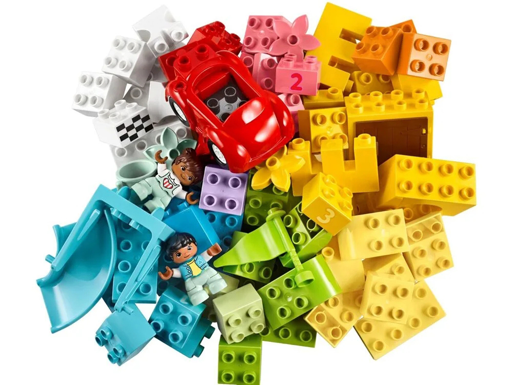 Конструктор LEGO DUPLO Classic Большая коробка с кубиками Deluxe