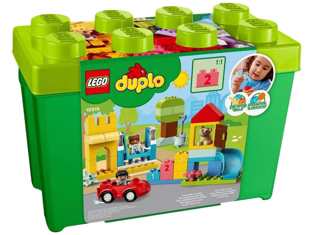 Конструктор LEGO DUPLO Classic Велика коробка з кубиками Deluxe