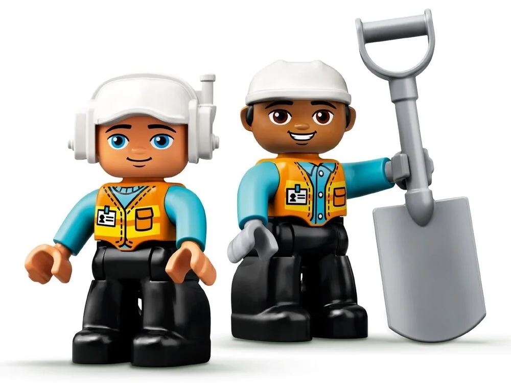 Конструктор LEGO DUPLO Грузовик и гусеничный экскаватор