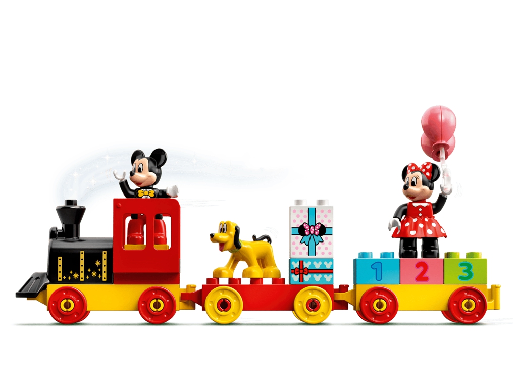 Конструктор LEGO DUPLO Disney Поезд ко дню рождения Микки и Минни, 22 детали